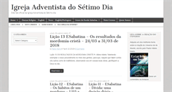 Desktop Screenshot of igrejaadventista.org